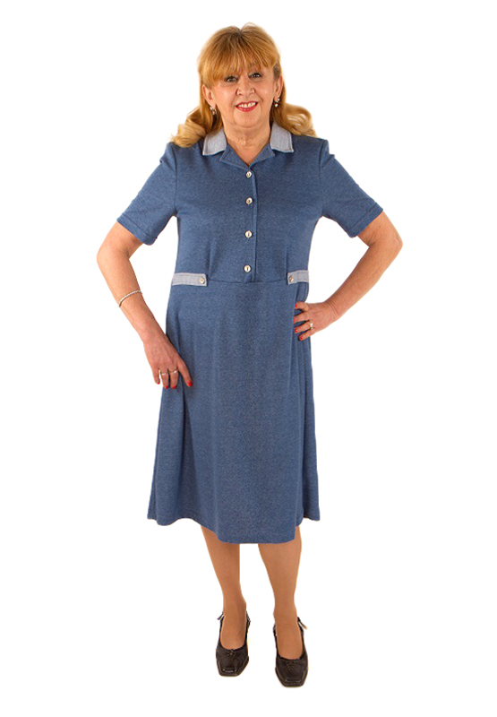 Robe chemisier adaptée